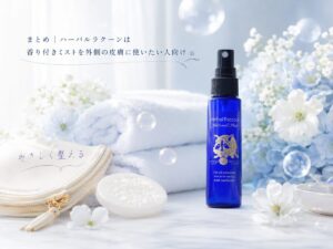 ハーバルラクーンは香り付きミストを外側の皮膚に使いたい人向け