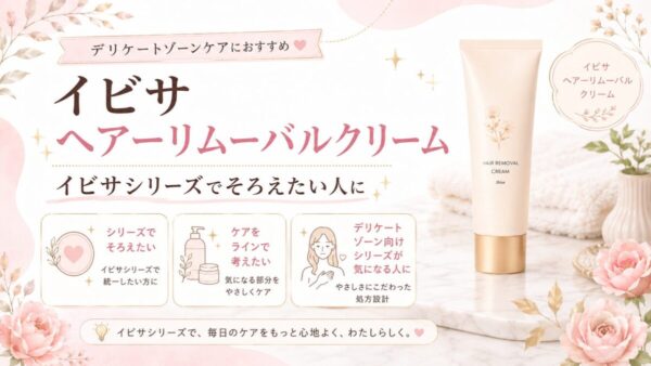 イビサ ヘアーリムーバルクリーム｜イビサシリーズでそろえたい人に