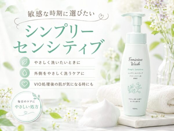 敏感な時期に選びたいシンプリーセンシティブ