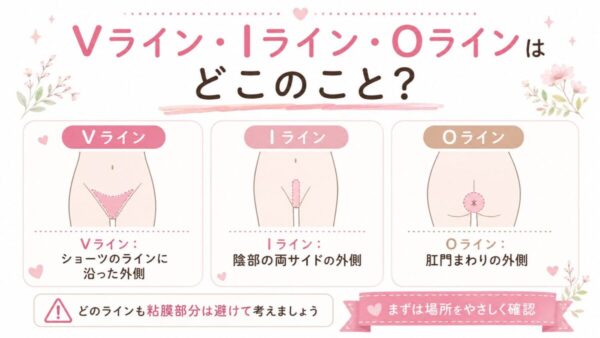 Vライン・Iライン・Oラインはどこのこと？