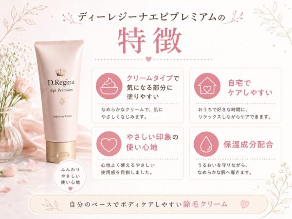 ディーレジーナエピプレミアムの特徴