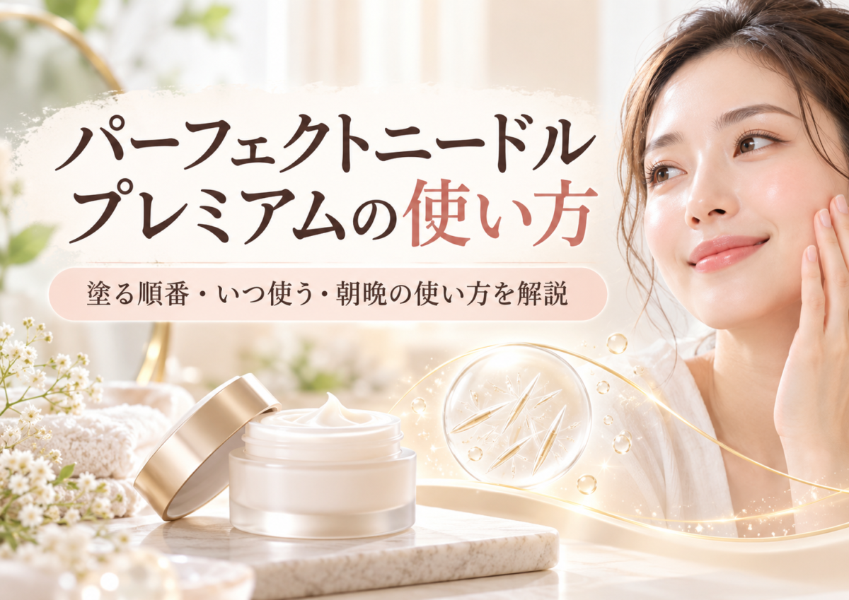 パーフェクトニードルプレミアムの使い方